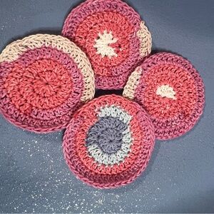 Handmade Crochet Face Scrubbies